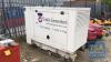 PERKINS STANDBY GENERATOR 27 KVA