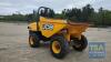 JCB 6T Dumper, Year 2015, 1650 Hours, Serial EFRK6956, Plus VAT