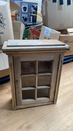 SMALL PINE WALL CUPBOARD