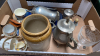 BOX EP WARE GLASS & CHINA ETC