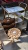 TROLLEY FOLDING TABLE & MAG RACK