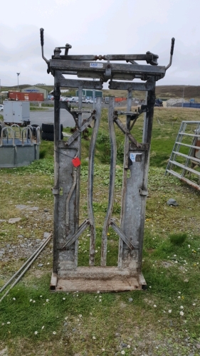 Cattle yoke - galvanised Saracen cattle yoke gate