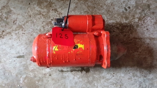 Starter motor for McCormack CX9 tractor (red)