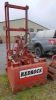 Redrock silage block cutter on a mast