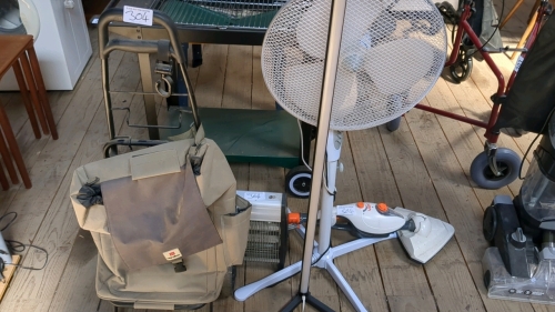 FAN VAX CLEANER HEATER LIGHT & SHOPPINGTROLLEY