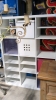 WHITE STORAGE UNIT