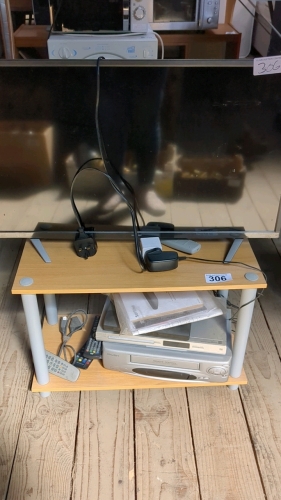 SHARP TV STAND DVD PLAYER VIDEO RECORDER DIGI BOX ETC