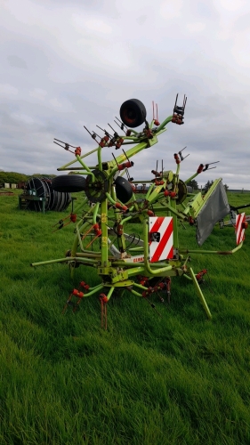 CLAAS VOLTO 770 TEDDDER 6ROTOR