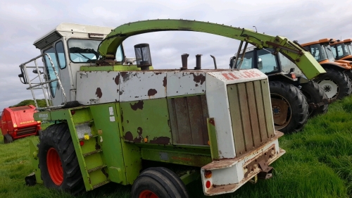 CLAAS 695 FORAGE CHOPPER HARVEST 4004HRS