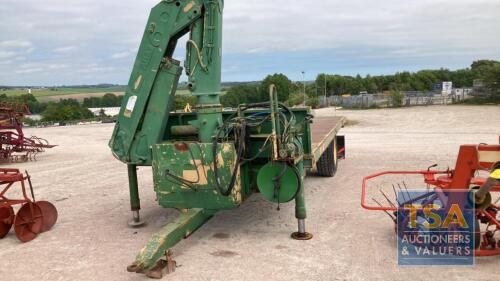 FLATBED TRAILER WITH HI AB