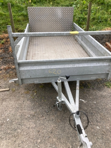 8'6"x4'6" CAR TRAILER . Location of Items: QUOYBRAE