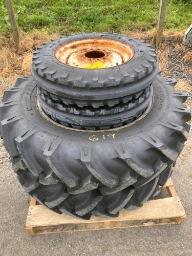 PETLAS 12.4-28 TYRES / MF WHEELS . Location of Items: QUOYBRAE