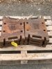 8 X DEUTZ/FAHR HEAD WEIGHTS . Location of Items: QUOYBRAE