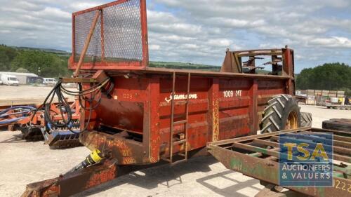 SAMSON 10 TON MUCKSPREADER WITH PTO