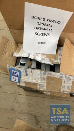 2 No. Boxes c/w 125mm Drywall Screw (35x100)