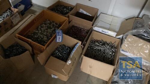 Quantity Various Roof Fixings (12 Boxes)