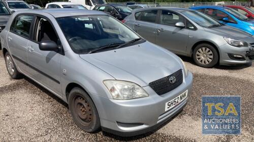 Toyota Corolla T2 Vvti - 1398cc 5 Door