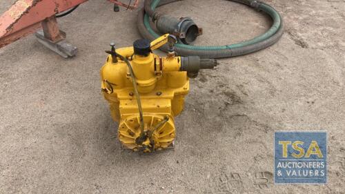 VACUUM PUMP FOR SLUDGE TANK & HOSES