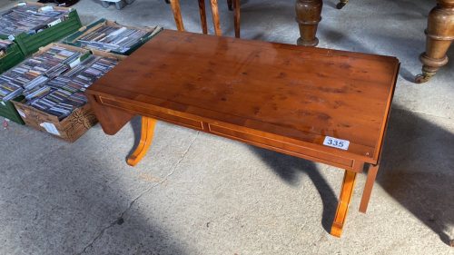 YEW WOOD COFFEE TABLE
