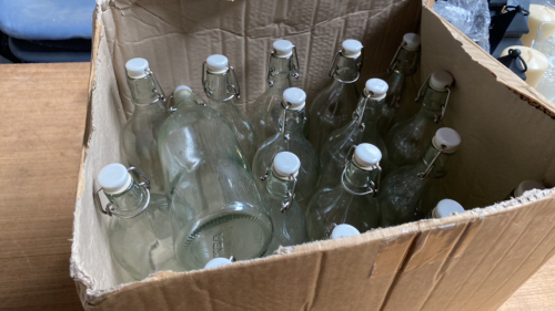 BOX IKEA BOTTLES