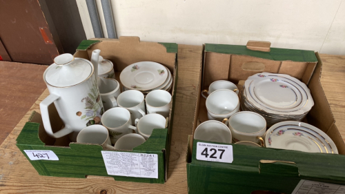 2 BOXES VICTORIA & WINTERLING TEA CHINA