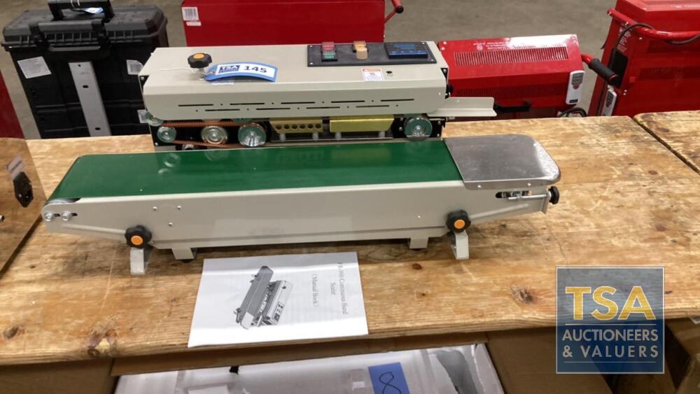 FR900 Continuous Band Sealer With Manual - 220V/60Hz