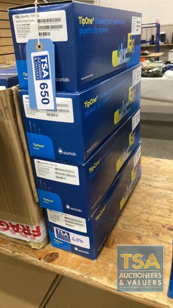 4 No. Starlab Tipone Racked Pipette Tip System