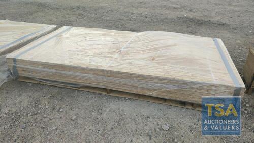 13 SHEETS NEW OSB STIRLING BOARDS 2.4M X 1.2