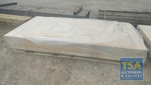 13 SHEETS NEW OSB STIRLING BOARDS 2.4M X 1.2