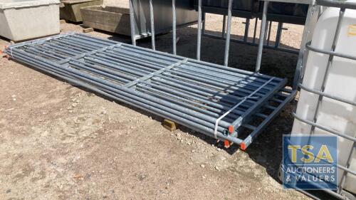 4 X 12 FT RITCHIE GALVANISED GATES