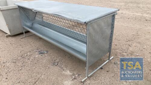 SHEEP FEEDER C/W HAY RACK