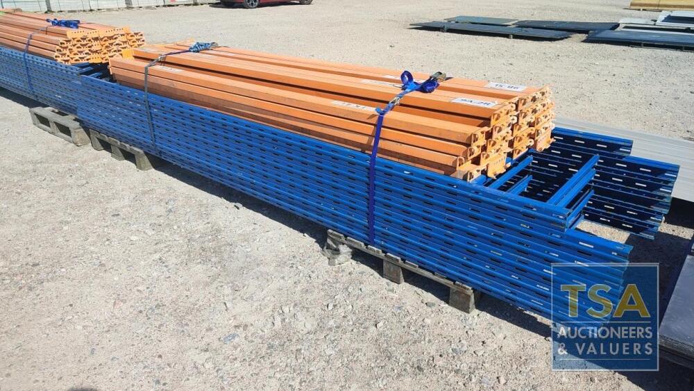 Selective Racking Cross Bars HEAVY DUTY DEXION PALLET RACKING 6 X 12' AND 28 CROSS BARS