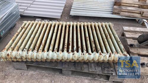 2 CAST RADIATORS