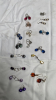 16 PAIRS OF EARRINGS