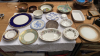 2 BOXES PLATES BOWLS ETC