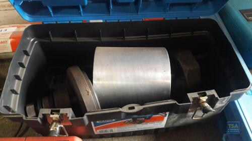 Plastic Tool Box Containing Trailer Bush Tool