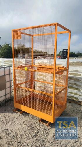 300KG SWL MAN BASKET C/W FORKLIFT POCKETS