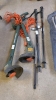 2 STRIMMERS 2 PUTTERS & WALKING POLES