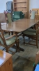 TABLE & 4 CHAIRS