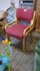 2 STACKING CHAIRS
