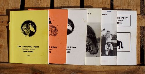 6x Shetland Pony Stud-Book Society Magazines (1979-1984)
