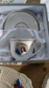 BOX ASSORTED CHINA PLATES & COMMERATIVE CUP & SAUCER