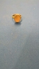 18CT GOLD RING - OVAL DRESS STONE MOUNTED