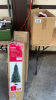 3 BOXES XMAS TREES & DECORATIONS ETC