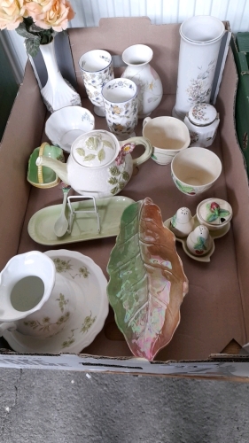 2 BOX ASSORTED CHINA