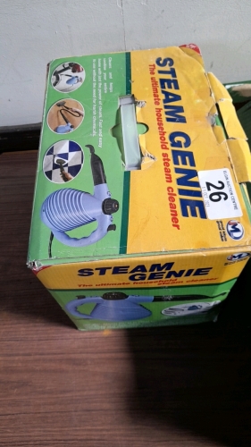 2 BOX STEAM GENIE & TAPS