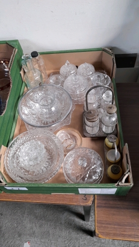2 BOX ASSORTED GLASSWARE