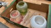 BOX OIL LAMP SHADES