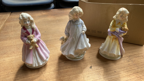 3 ROYAL DOULTON FIGURES