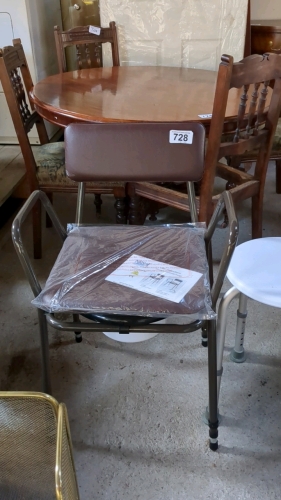COMMODE CHAIR & STOOL